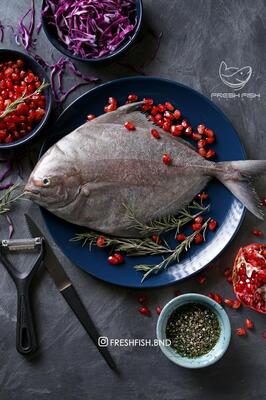 ماهی حلوا سیاه استيكي (منجمد)